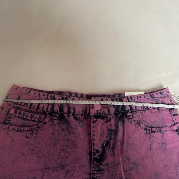 Joe Boxer  Shorts Women's Sz 7 Juniors Denim Purple  Mini  Short NWT - Picture 3 of 5